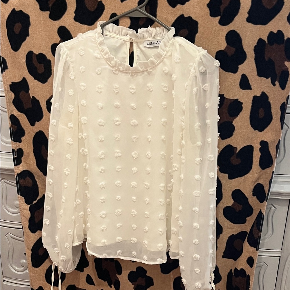 Elegant Cream Blouse